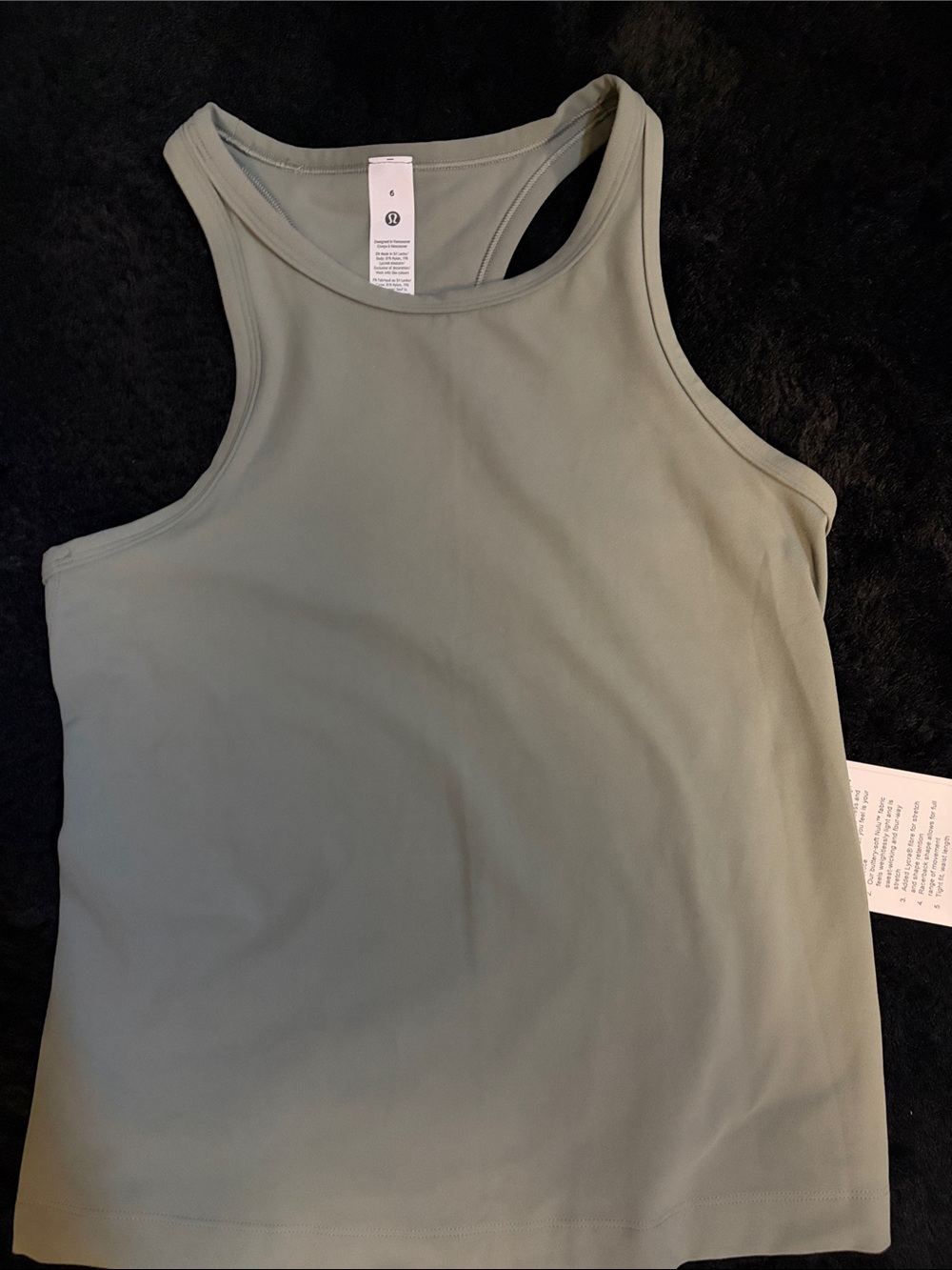 Lululemon Ladies' Racerback Tank Top - Sage Green